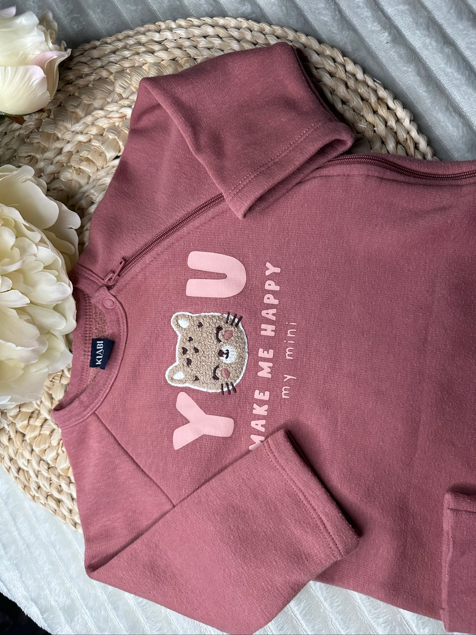 Pijama sin pies de una pieza 6 meses Kiabi rosa – photo 2